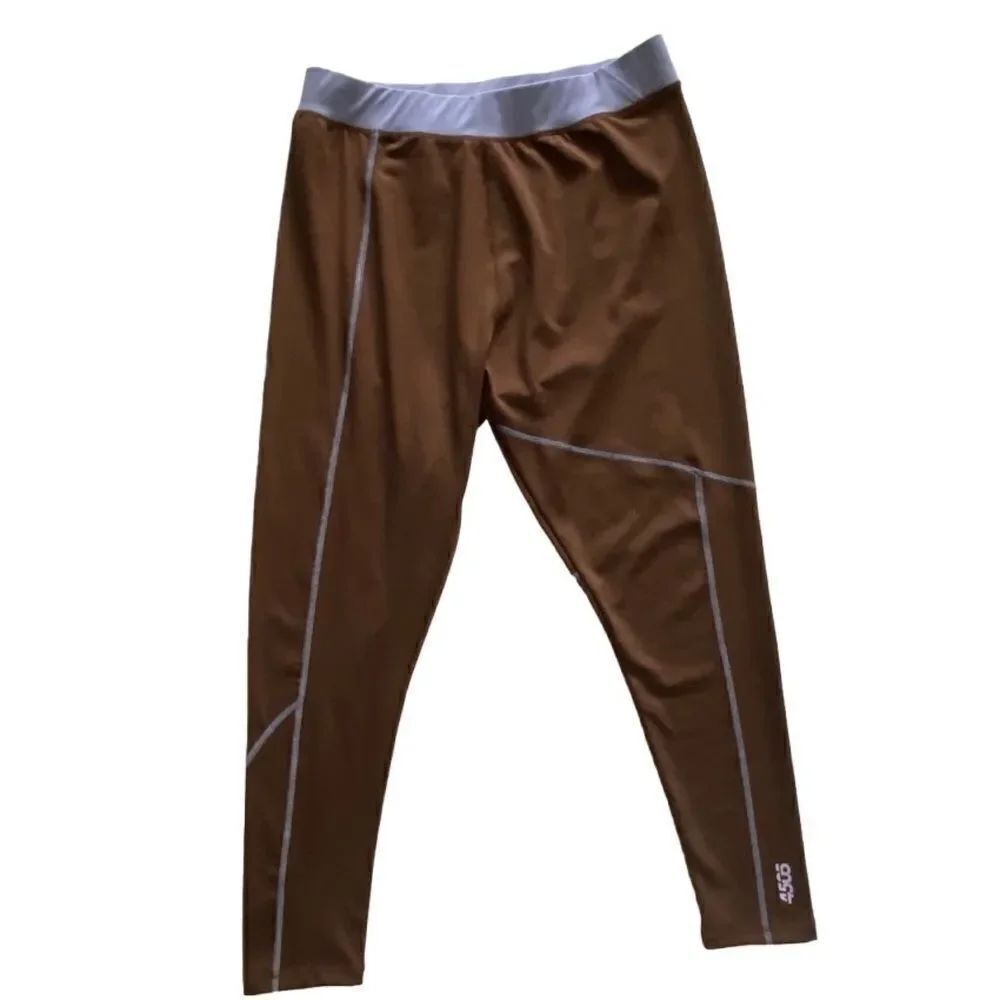 Asos Womans Athletic Legging Brown Asos 4505 style Activewear SZ 16 NWT